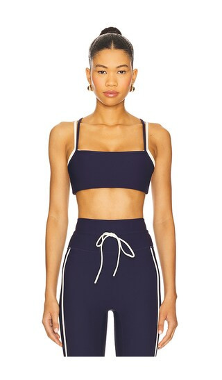 LSPACE Kelly Sports Bra in Navy. - size S | Revolve Clothing (Global)