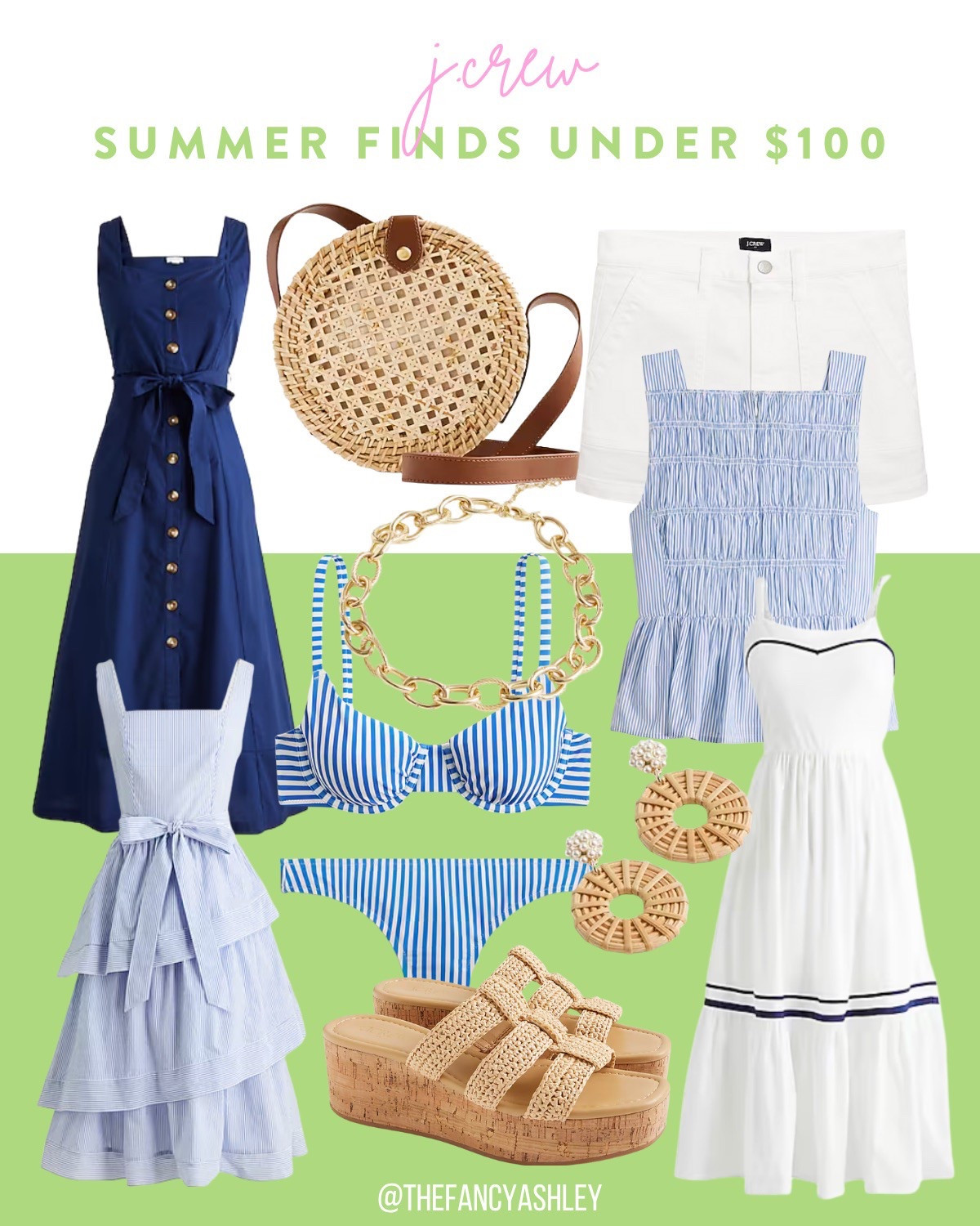 Cute summer finds from J.Crew Factory and everything's under $100—LOVE it! They're having a major sale right now with up to 70% off (sitewide & in store!), and these blue hues are total perfection. Obsessed!

#LTKSaleAlert #LTKSeasonal #LTKFindsUnder100