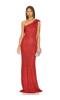 Runaway The Label Silvia Maxi Dress in Red from Revolve.com | Revolve Clothing (Global)