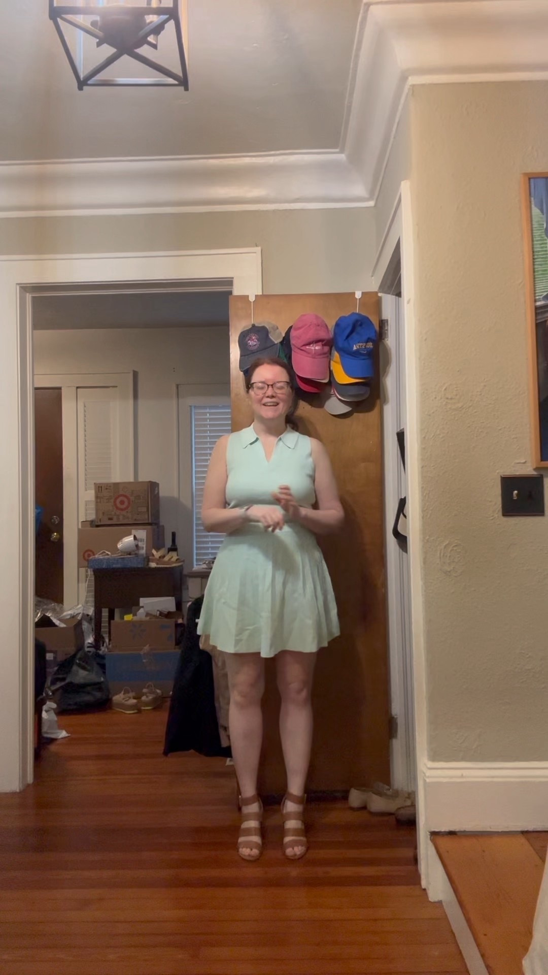 Sweater separates at target that can go from tennis 🎾 court or golf ⛳️ course to brunch!  They’re the softest prettiest spring-y light seafoam green.  Also had it in black and white. 

#LTKSeasonal #LTKFindsUnder50 #LTKMidsize