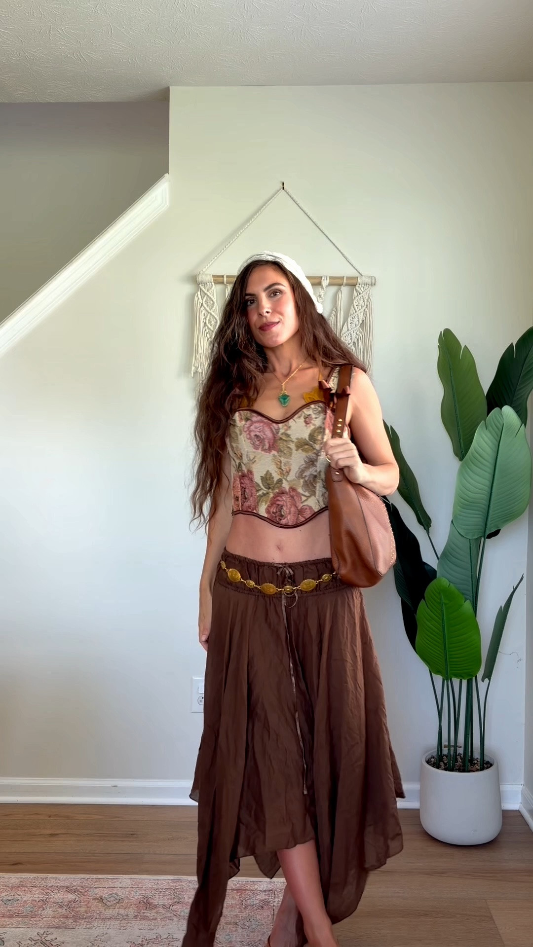Boho fairy summer outfit. Small in skirt and 6 in corset

#LTKootd