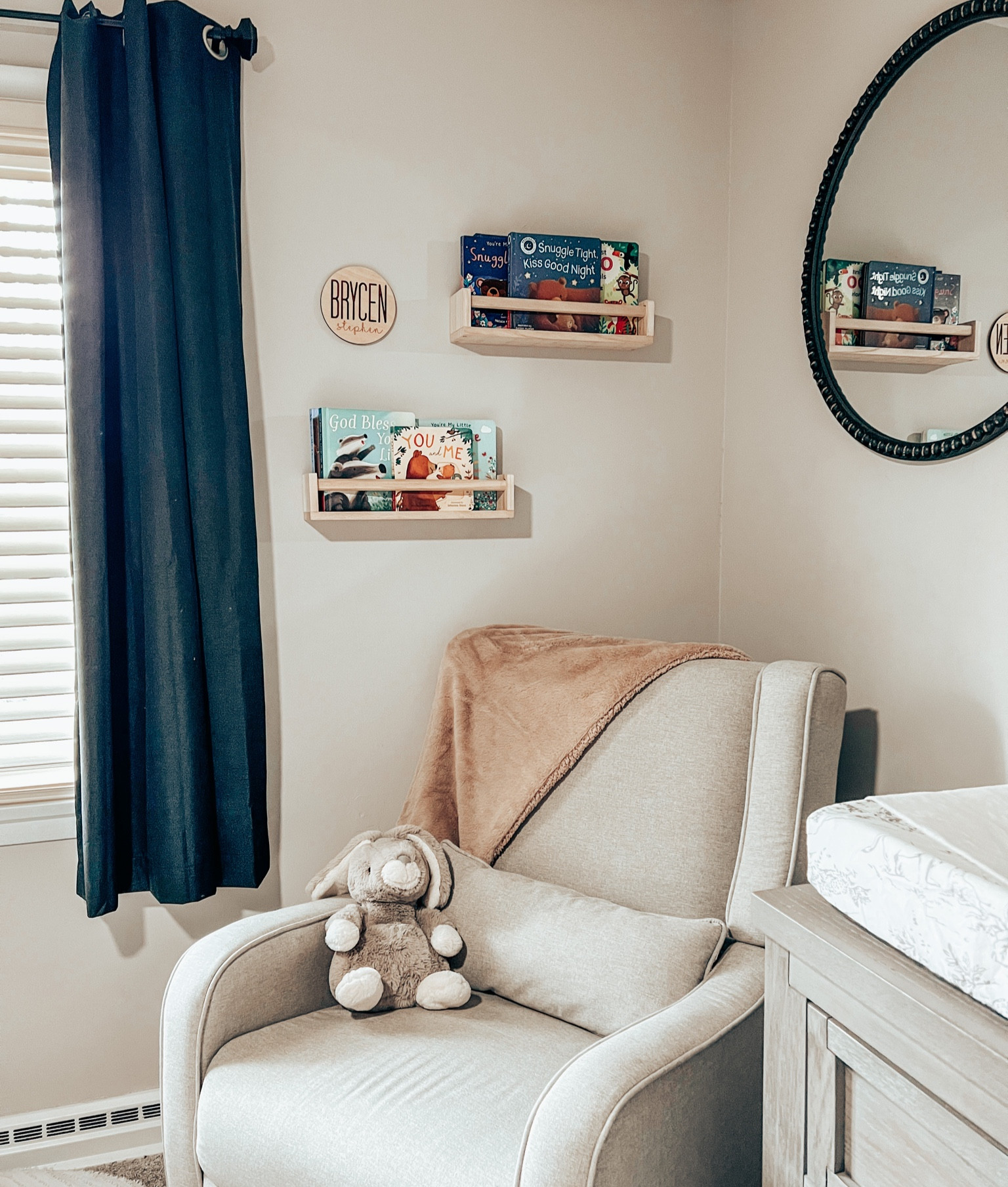 Little bubs room is coming along! He's been so into books lately so finally got these little bookshelves up! 

#LTKFind #LTKhome #LTKbaby