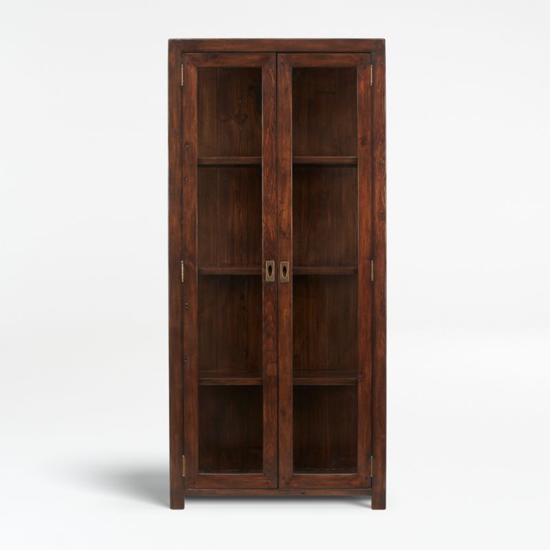 Morris Chocolate Brown Bookcase + Reviews | Crate & Barrel | Crate & Barrel