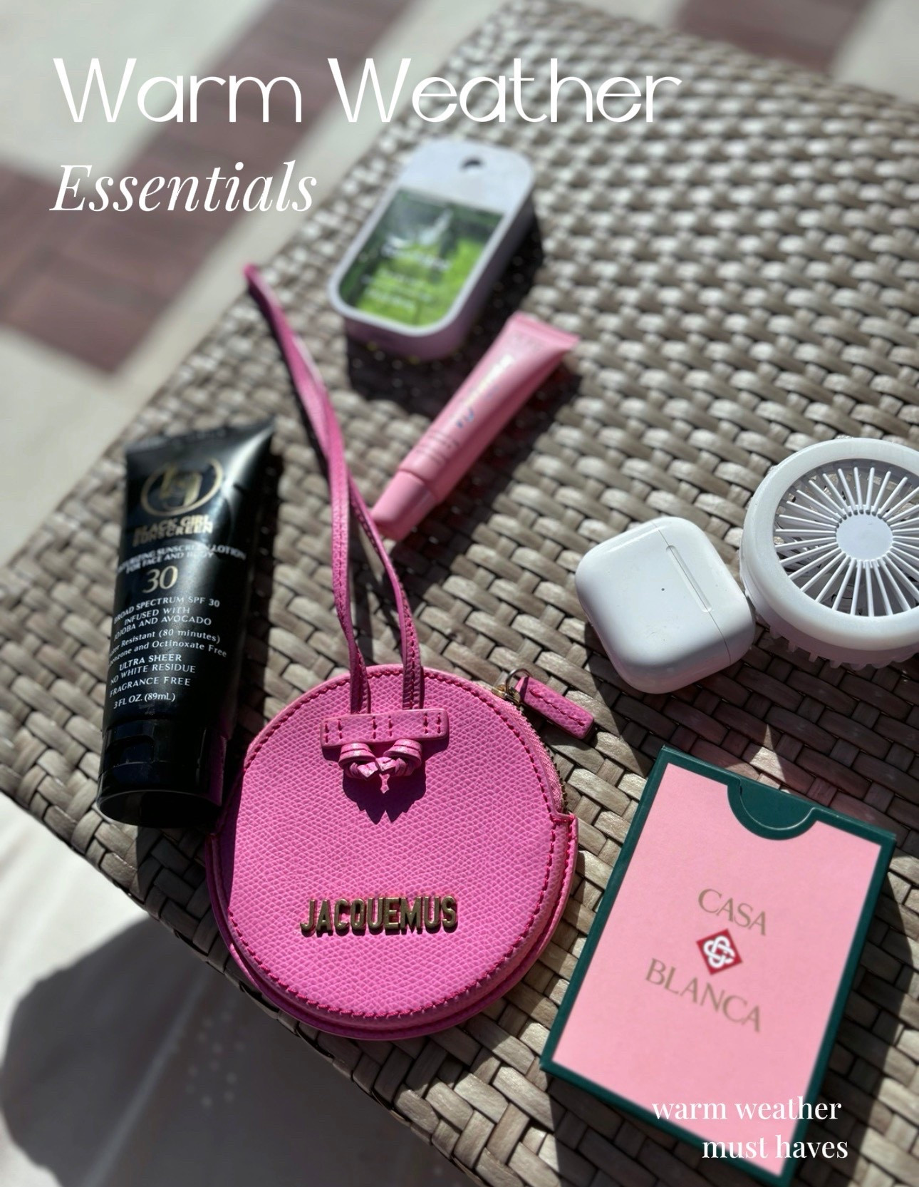 If you’ve been looking for spring essentials that actually make a difference as the weather starts warming up, these are the ones I keep with me every time. 

Between the sun getting stronger, warmer days, and being on the go more, I’ve learned you really need a few key things to stay comfortable and protected.

This is my go-to combo for everyday errands, travel days, pool prep, and those first warm weather days.

The sunscreen is a must, especially if you’re looking for no white cast sunscreen for melanin skin, and the portable fan has already been coming in handy.

I also always keep hand sanitizer on me because you just never know.

If you’ve been searching for spring must haves, warm weather essentials, travel essentials, or everyday bag essentials, this is a good place to start.

Everything is linked on my LTK. 

#LTKBeauty #LTKSwim #LTKSeasonal