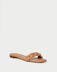 Jackson Dark Sand Braided Sandal | Loeffler Randall