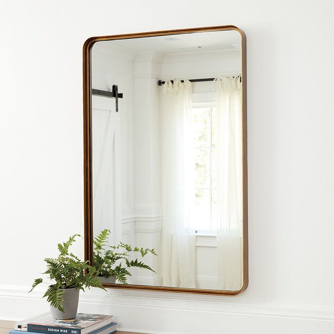 Halstad Framed Bathroom Mirror | Ballard Designs, Inc.
