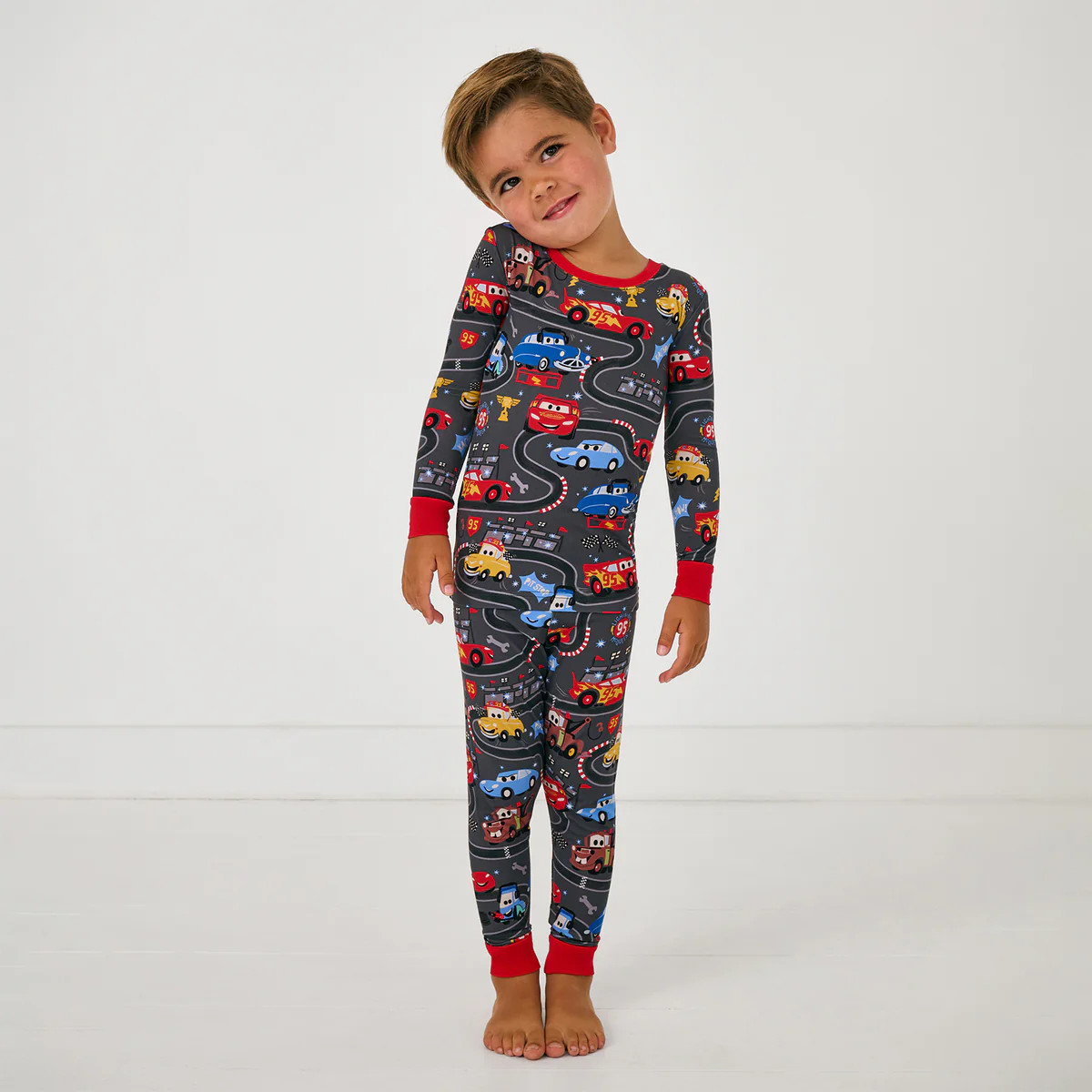 Piston Cup
        Two-Piece Pajama Set | Little Sleepies