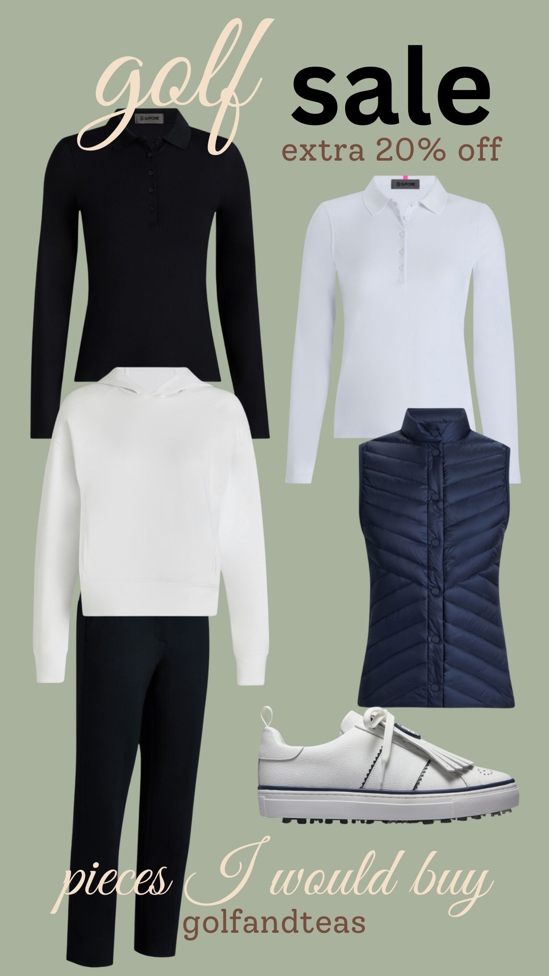 These are some great pieces that are currently on sale for 50% off. The new sale is adding an extra 20% off. I will definitely be adding a few pieces to my golf wardrobe  

#LTKActive #LTKSaleAlert #LTKOver40