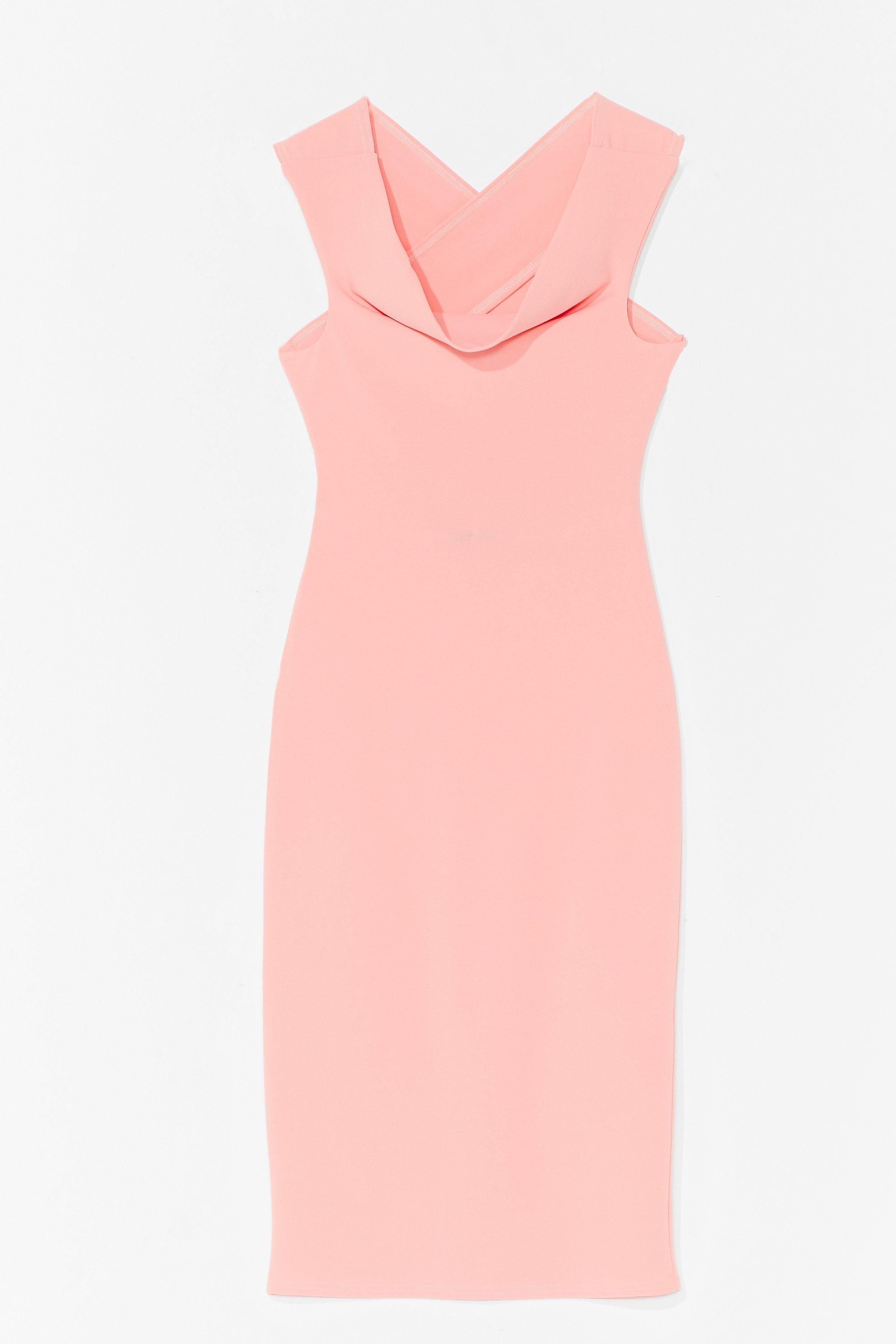 In the Midi of Something Crossover Cowl Dress | NastyGal (US & CA)