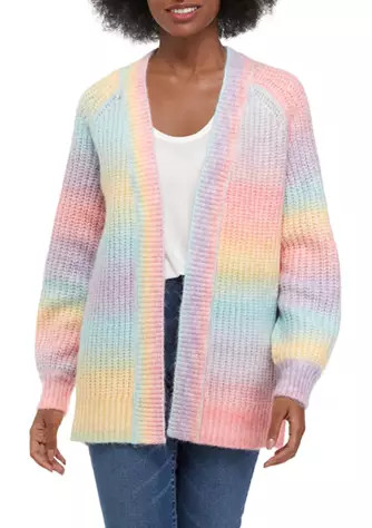 Women's Rainbow Ombré Cardigan | Belk