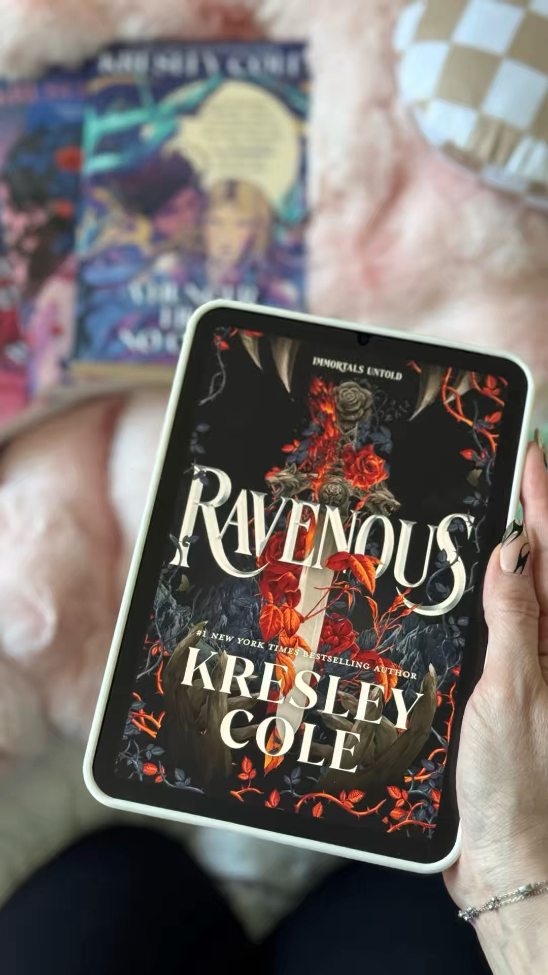 Paranormal romance is so back! The new romance book by Kresley Cole, Ravenous, is out in July and it’s a fun ride!

#LTKstorytime #LTKSeasonal #LTKselfcare
