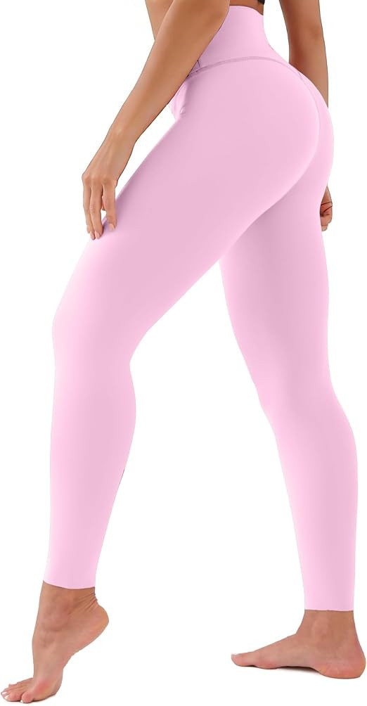 High Waisted Leggings for Women Buttery Soft Tummy Control Capri Yoga Pants for Workout Athletic ... | Amazon (US)