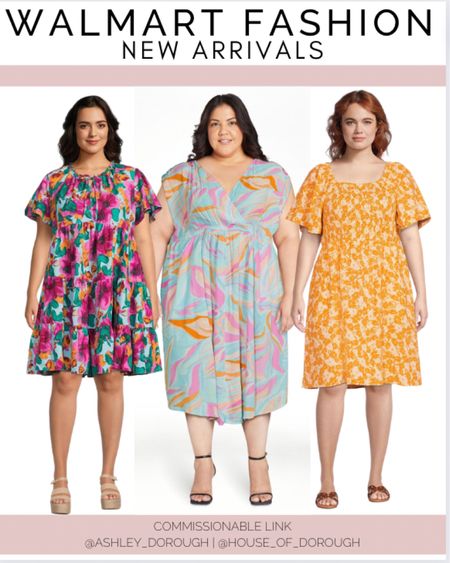 Lightweight spring/summer plus size dresses from Walmart! 

#LTKcurves #LTKsalealert #LTKSeasonal