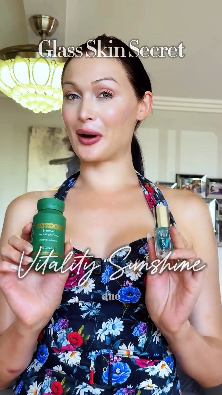 ✨ My secret to glass skin…

I get asked all the time what I’ve been doing differently because my skin has been looking so much brighter, smoother, and more radiant lately.

Well… I’m not gatekeeping anymore. 🤍

I’ve always believed that true beauty begins from within. You can have the best skincare, the most luxurious makeup, and the perfect routine, but if you’re not taking care of yourself on the inside, your skin reflects that too.

Over the past few months, I’ve been incorporating @vitality_sunshine into my daily ritual, and it has become one of my favorite parts of my self-care routine. From supporting my wellness from within to giving my skin that healthy, dewy glow with the RegenBoost Regenerating Serum, it’s helped me feel radiant inside and out.

For me, glass skin isn’t about perfection—it’s about healthy, luminous skin that reflects how you care for yourself every single day.

This is just the beginning of my RegenBoost journey, and I’m so excited to share more of my beauty and wellness rituals with you, my darlings.

After all… you can only shine as brightly as your inner light allows. ✨

Everything is linked in my bio, and be sure to follow @vitality_sunshine to learn more about their modern approach to wellness, longevity, and regenerative beauty. 🤍

#GlassSkin #LuxuryBeauty #RadiateFromWithin #WellnessJourney #SkincareRoutine