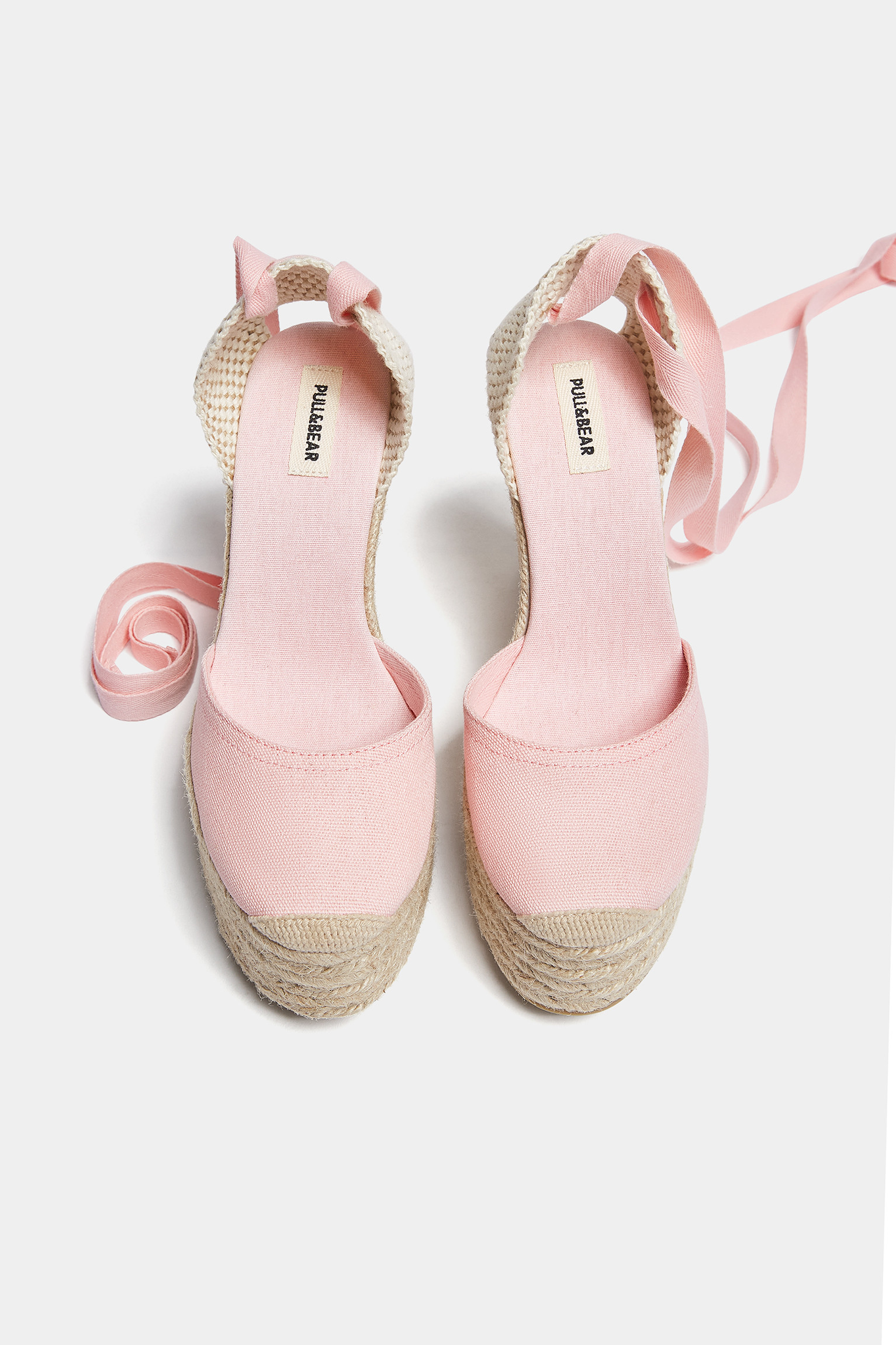 Platform wedge espadrilles | PULL and BEAR UK