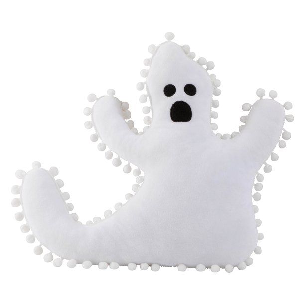 Halloween Ghost Pillow Soft and Comfortable Cushion Mat Ornament Decor - Walmart.com | Walmart (US)