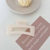 Elegant Temperament Bath Hair Grab Hairpin Fashion Korean Geometric Hair Back of the Head Grab Clip Hair Clip Headdress | Miravia ES