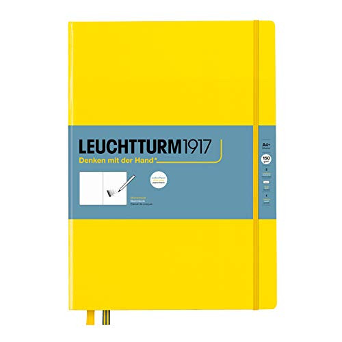 Leuchtturm1917 - Master A4 Hardcover Sketchbook (Lemon) - 112 Pages of 150g/m² Paper | Amazon (US)