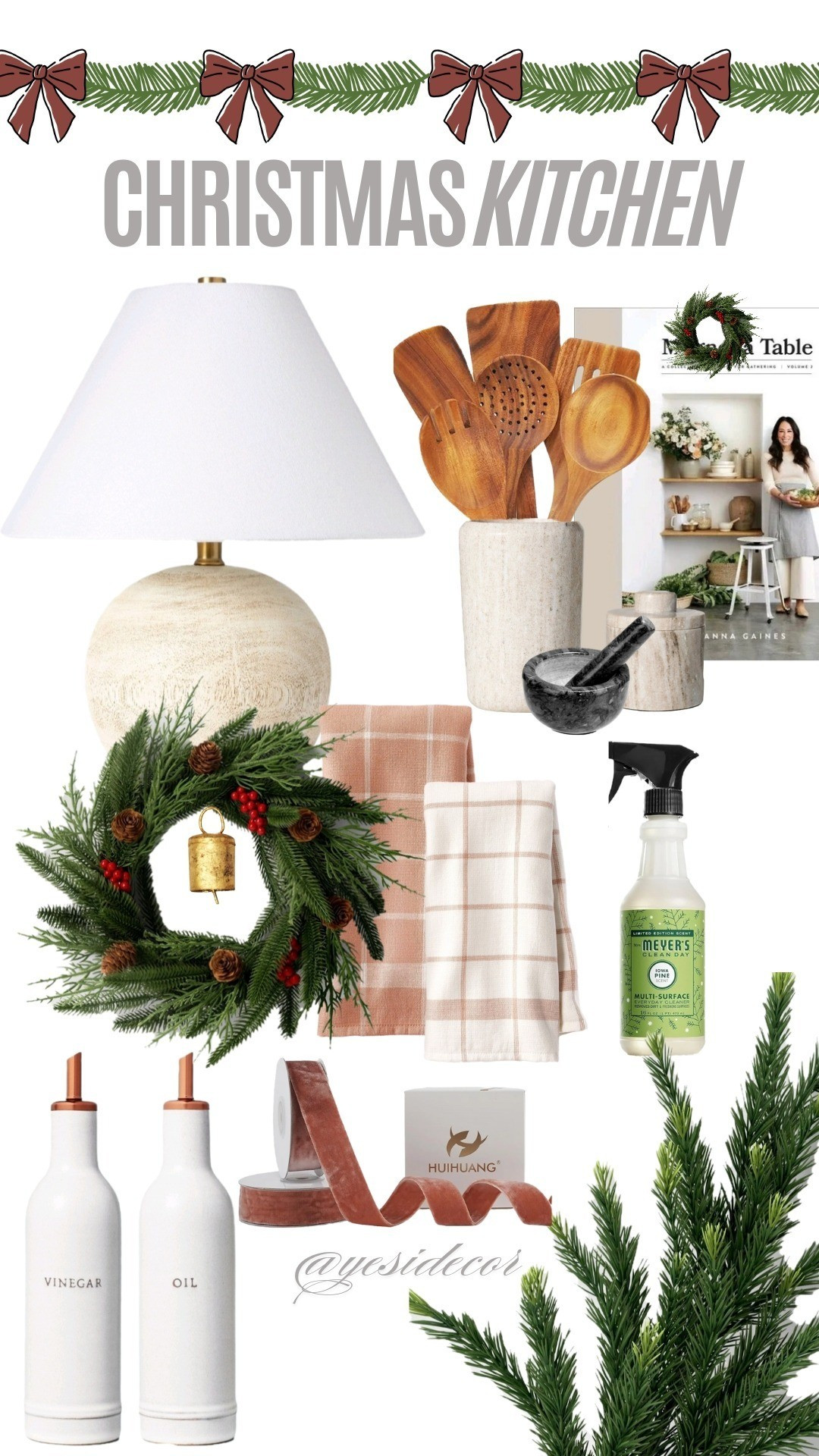 Christmas Kitchen Decor 

#LTKHoliday #LTKSeasonal #LTKHome