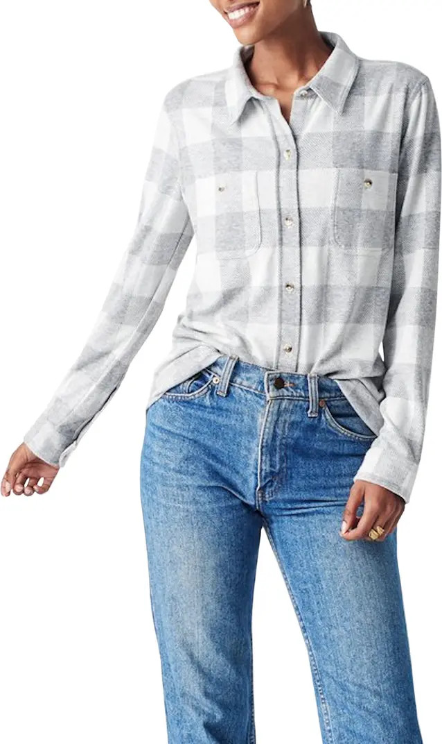 Faherty Legend Plaid Shirt Jacket | Nordstrom | Nordstrom