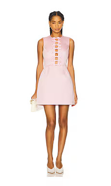 Rebecca Vallance Aymee Mini Dress in Soft Pink from Revolve.com | Revolve Clothing (Global)