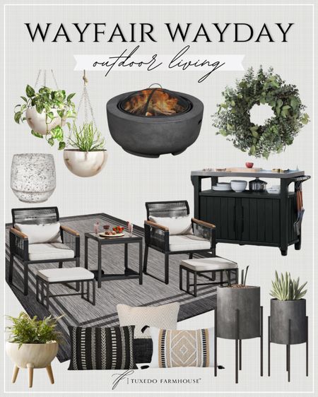 Wayfair Wayday Outdoor Living 

Outdoor spaces plus outstanding prices! You simply cannot go wrong!

Seasonal, outdoor, home decor, spring, summer, planters, vases, rugs, patio, porch, chairs, fire pits 

#LTKsalealert #LTKhome #LTKSeasonal