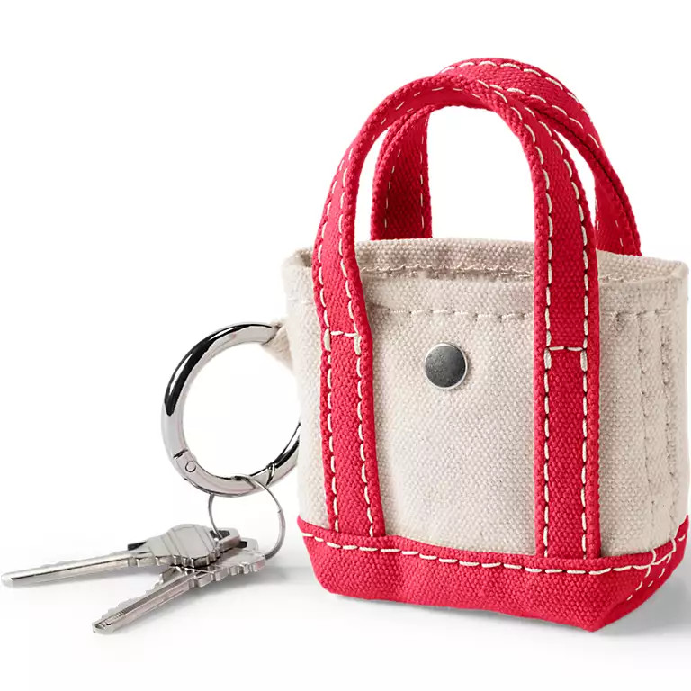 Micro Canvas Tote Charm | Lands' End (US)