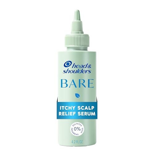 Head & Shoulders Anti-Dandruff Bare Scalp Relief Serum, 0.1% Pyrithione Zinc, for Itch Relief and Scalp Comfort, 4.2 fl oz | Amazon (US)