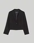 Cropped Tuxedo Blazer | Madewell
