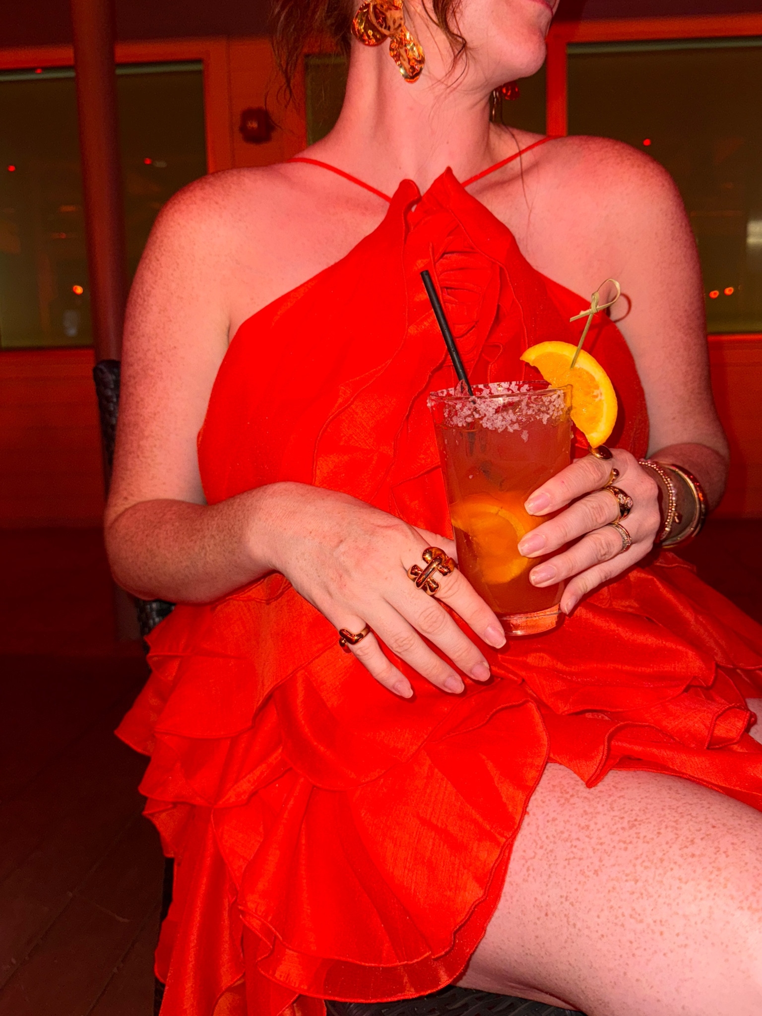 Sunset dinner dress, bachelorette dress, tequila sunrise dress

#LTKfindsunder100 #LTKSeasonal #LTKparties