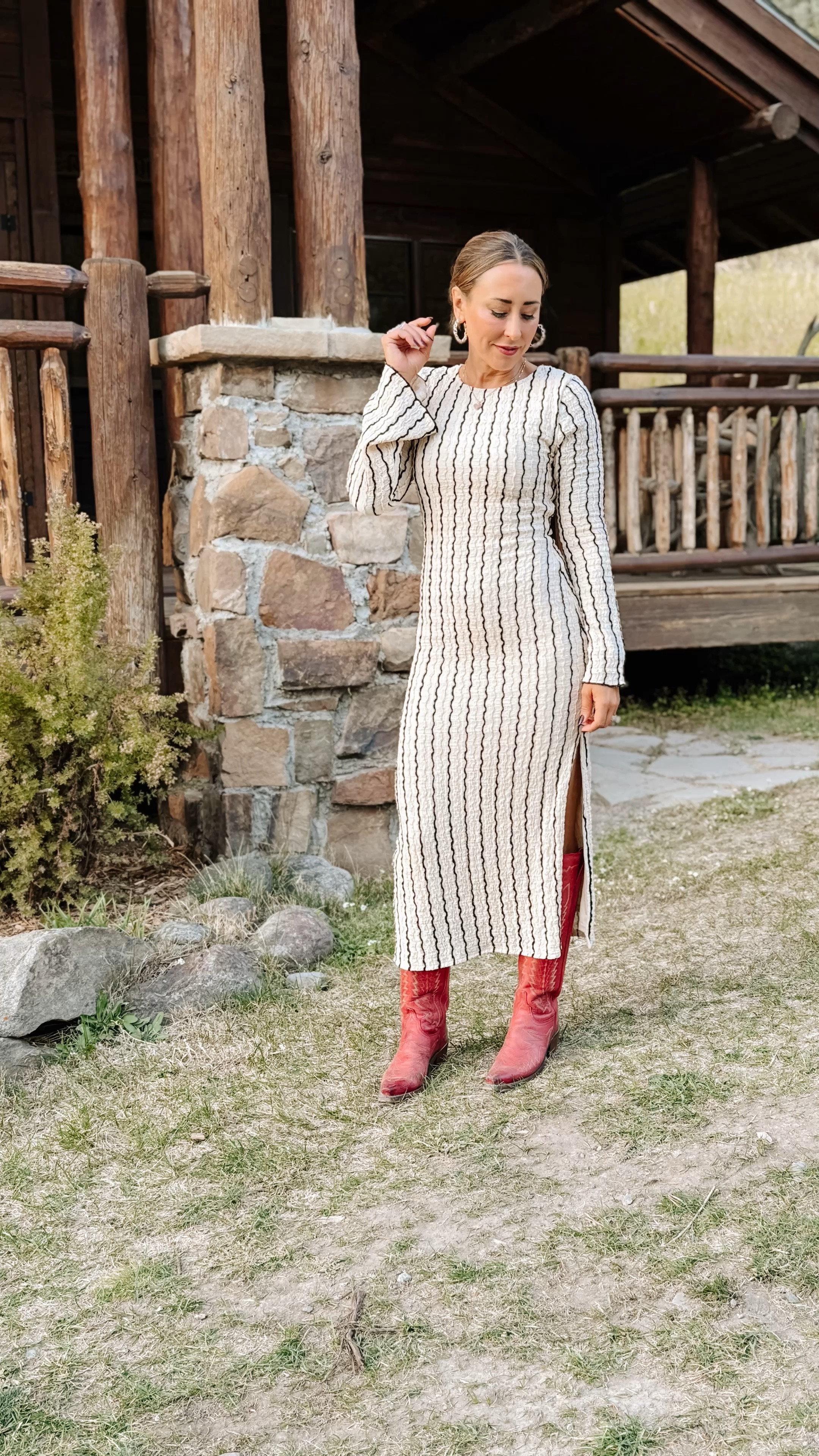 The most perfect dress for fall in the mountains! 

#LTKOver40 #LTKWorkwear #LTKFindsUnder100