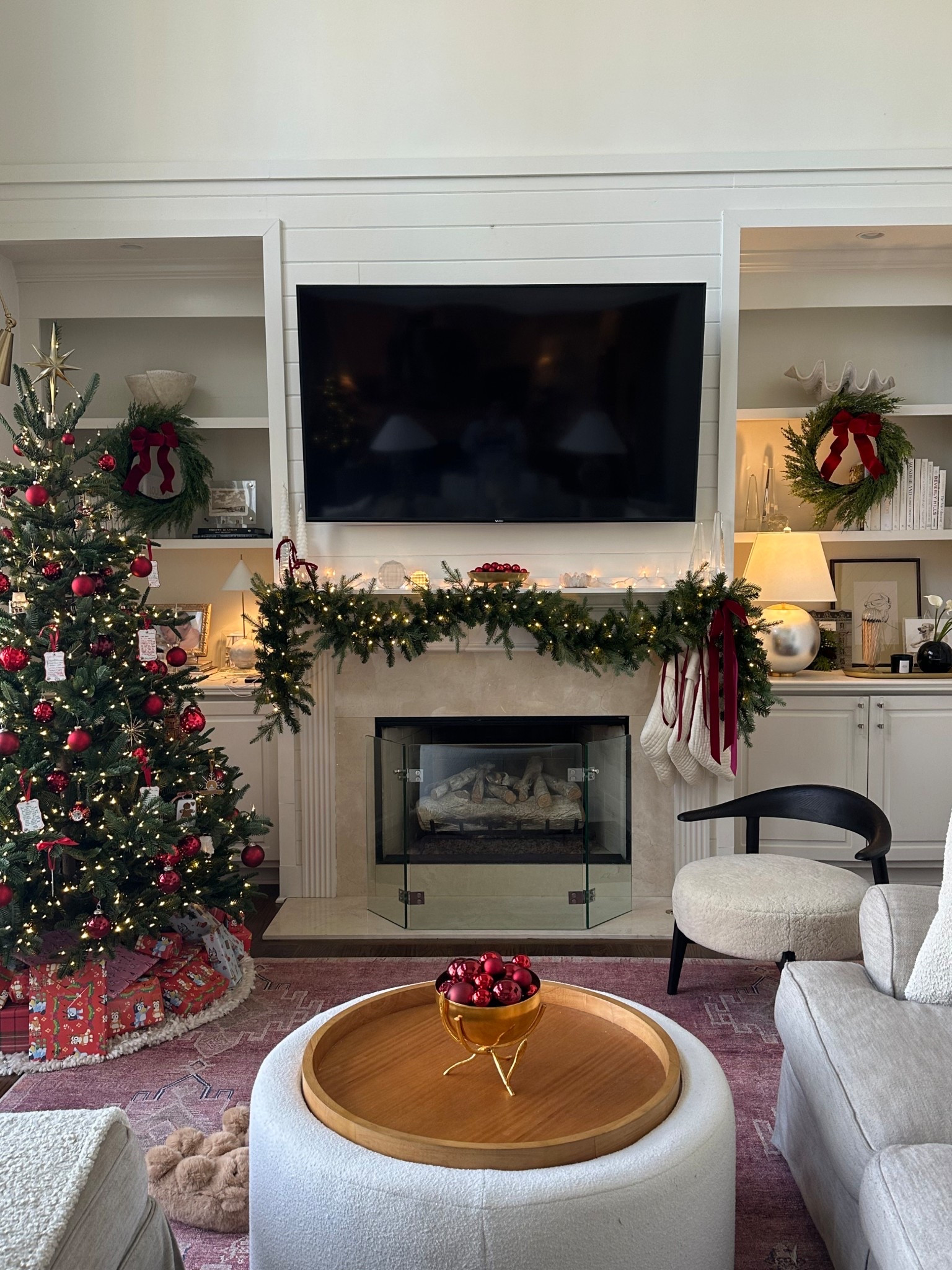 Holiday family room 🎄