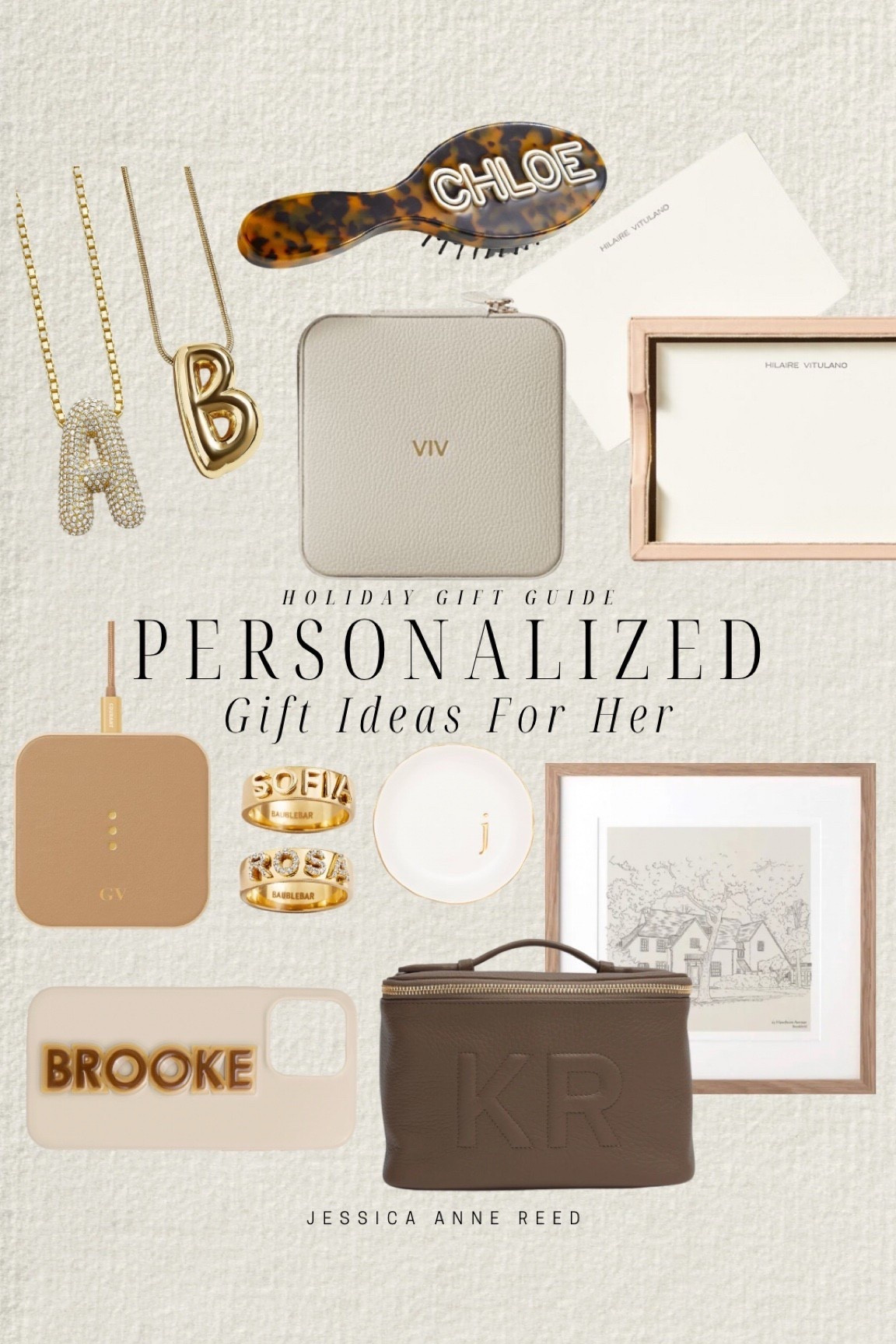 Personalized gift ideas for her! 

Initial necklace, name ring, bauble bar, name phone case, cell phone case, phone charger, personalized travel bag, personalized stationery, personalized jewelry case, personalized house art, personalized house drawing, Etsy art, holiday gift idea, gift guide for her #LTKStyleTip

#LTKGiftGuide #LTKHoliday