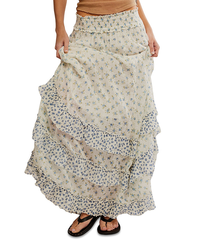 Free People Brynn Printed Maxi Skirt | Bloomingdale's (US)