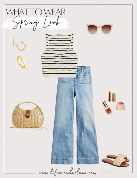 What to Wear- Spring Look! Check out this darling outfit from J. Crew! Perfect for your upcoming spring break vacation and on sale now!

#LTKfindsunder100 #LTKover40 #LTKsalealert