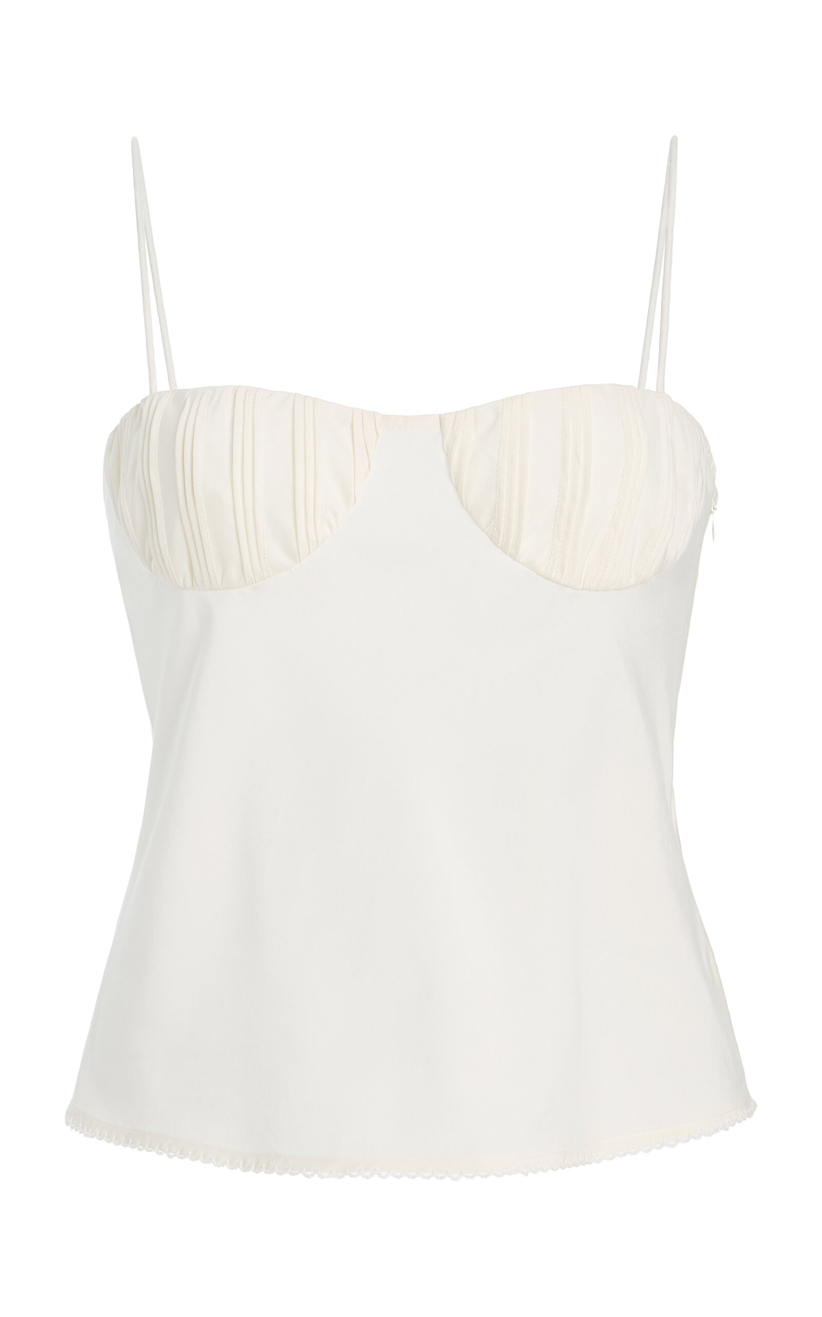 Exclusive Pearl Cotton-Silk Camisole Top | Moda Operandi (Global)