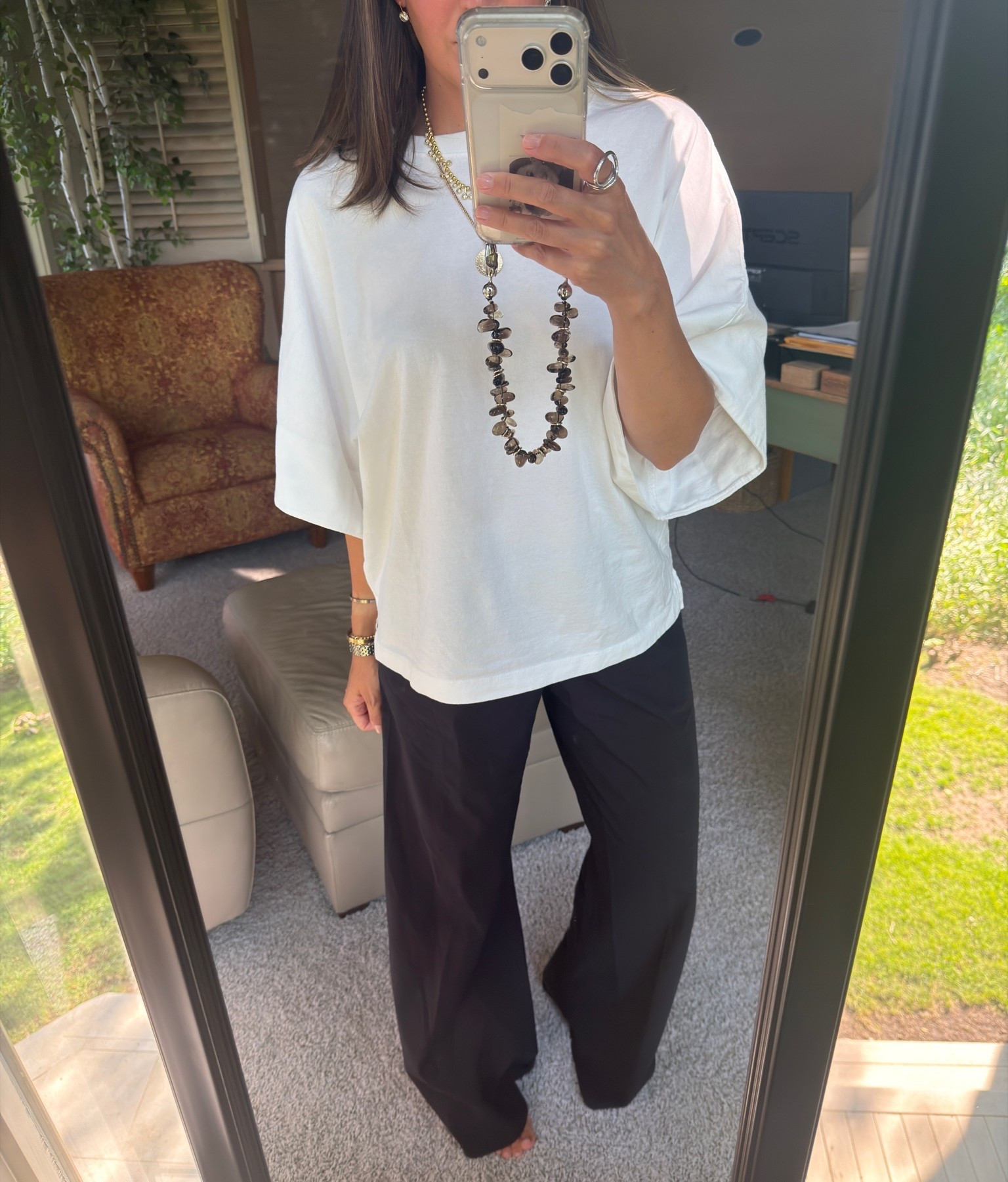 Outfit on repeat / wearing size small in both