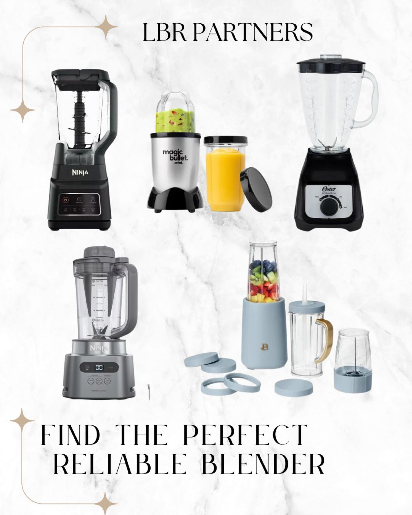 Find the perfect blender in our favorite selections🌪️