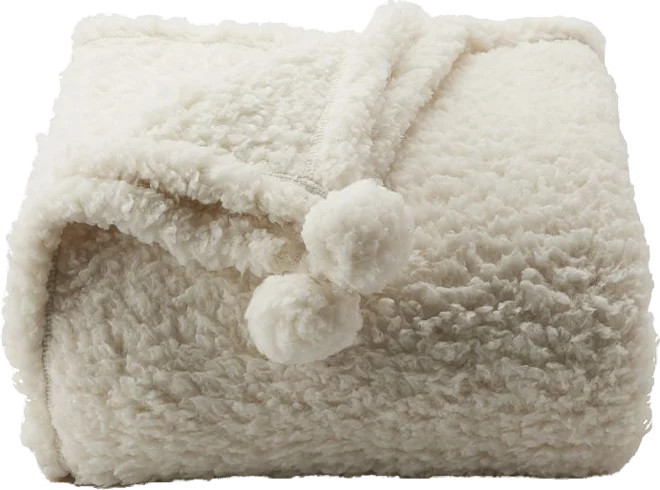 The Big One Kids™ Sherpa Pom Throw | Kohl's