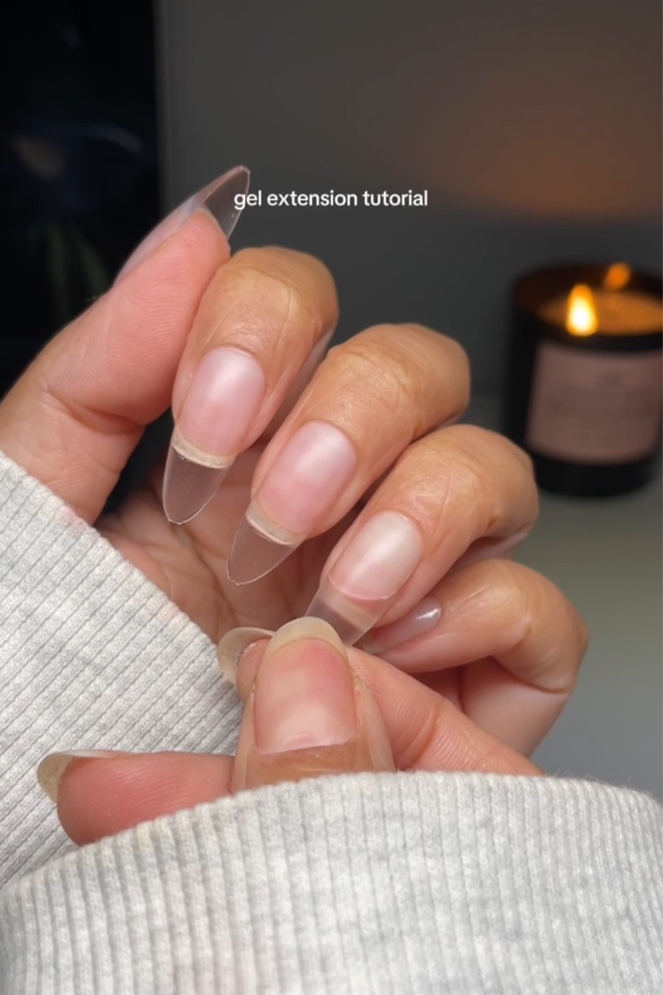 opi gel extensions 💕 wearing the shade 4get me not 