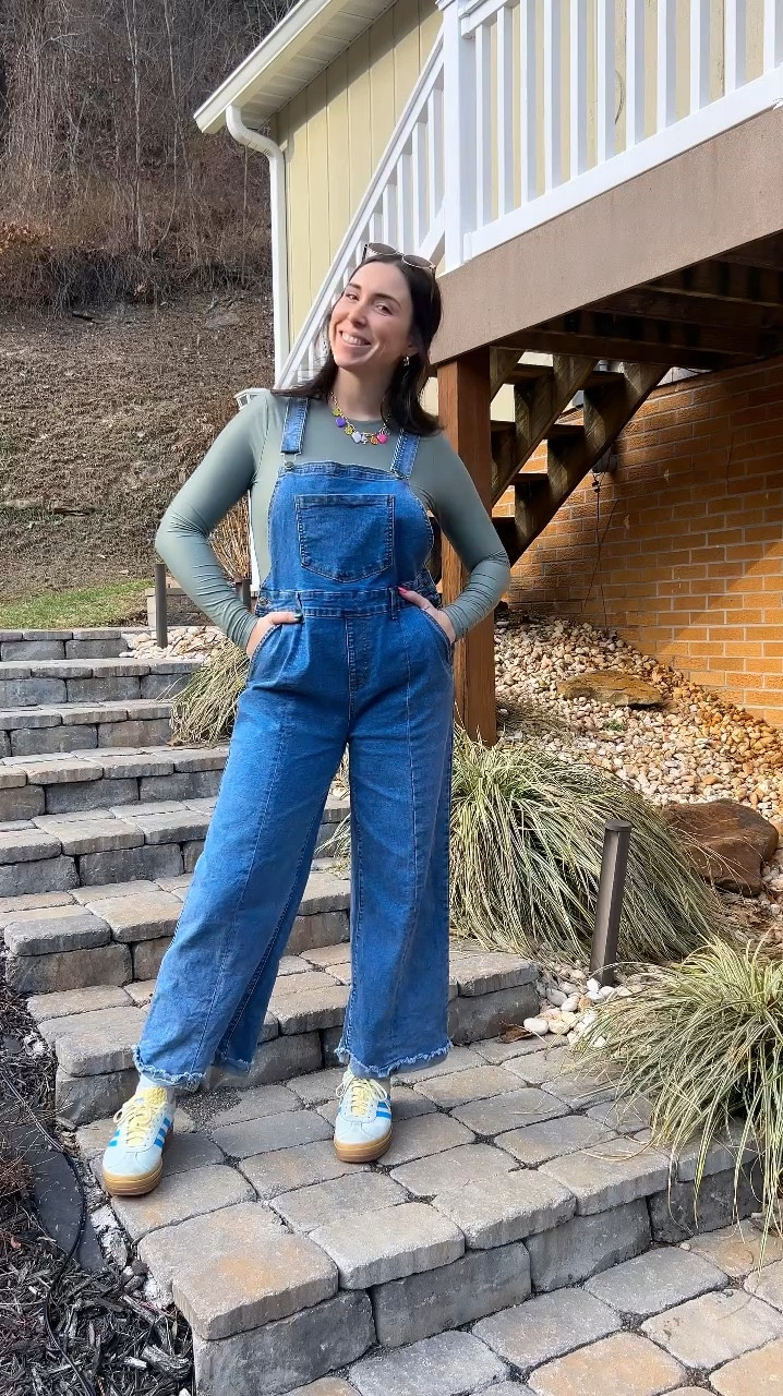 Just a mama with big dreams and realistic, affordable outfits 🥰🥰

Amazon overalls of the day👖💐🩷 Comment SHOP for outfit details and I’ll send them straight to ya 🫶🏻

These are a STAPLE - I have worn them so many times (all spring and summer last year) and loveee them! 

#LTKStyleTip #LTKFindsUnder50 #LTKWatchNow