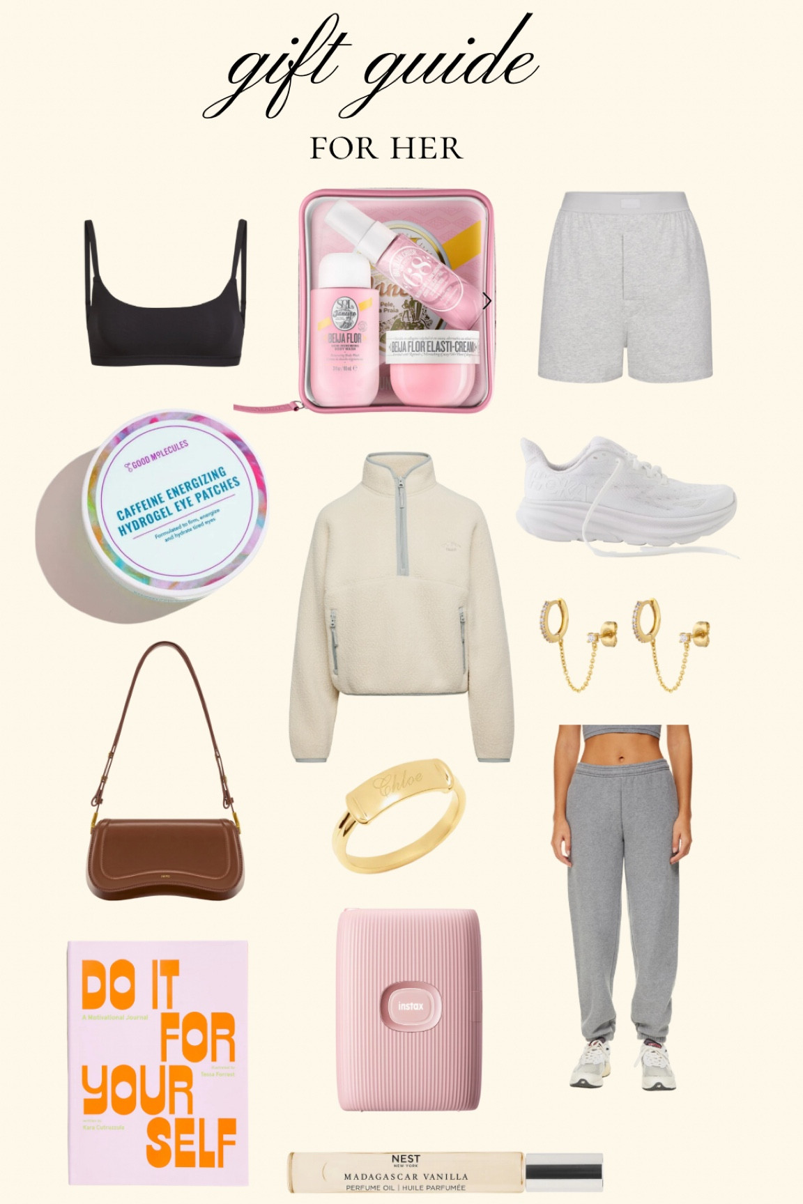 2023 gift guide for her! some of my favs that I own + some things I would love to receive. perfect day to day essentials for her 🩷 so many of these have great deals right now too! For the ring you can use code “Abby.asselin15” for 15% off your order at brook & york!

#LTKCyberWeek #LTKGiftGuide #LTKHoliday
