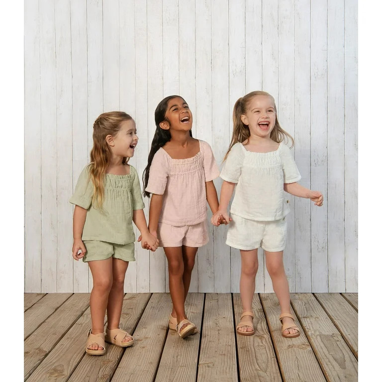 easy-peasy Toddler Girl Swiss Dot Short, Sizes 18M-5T | Walmart (US)