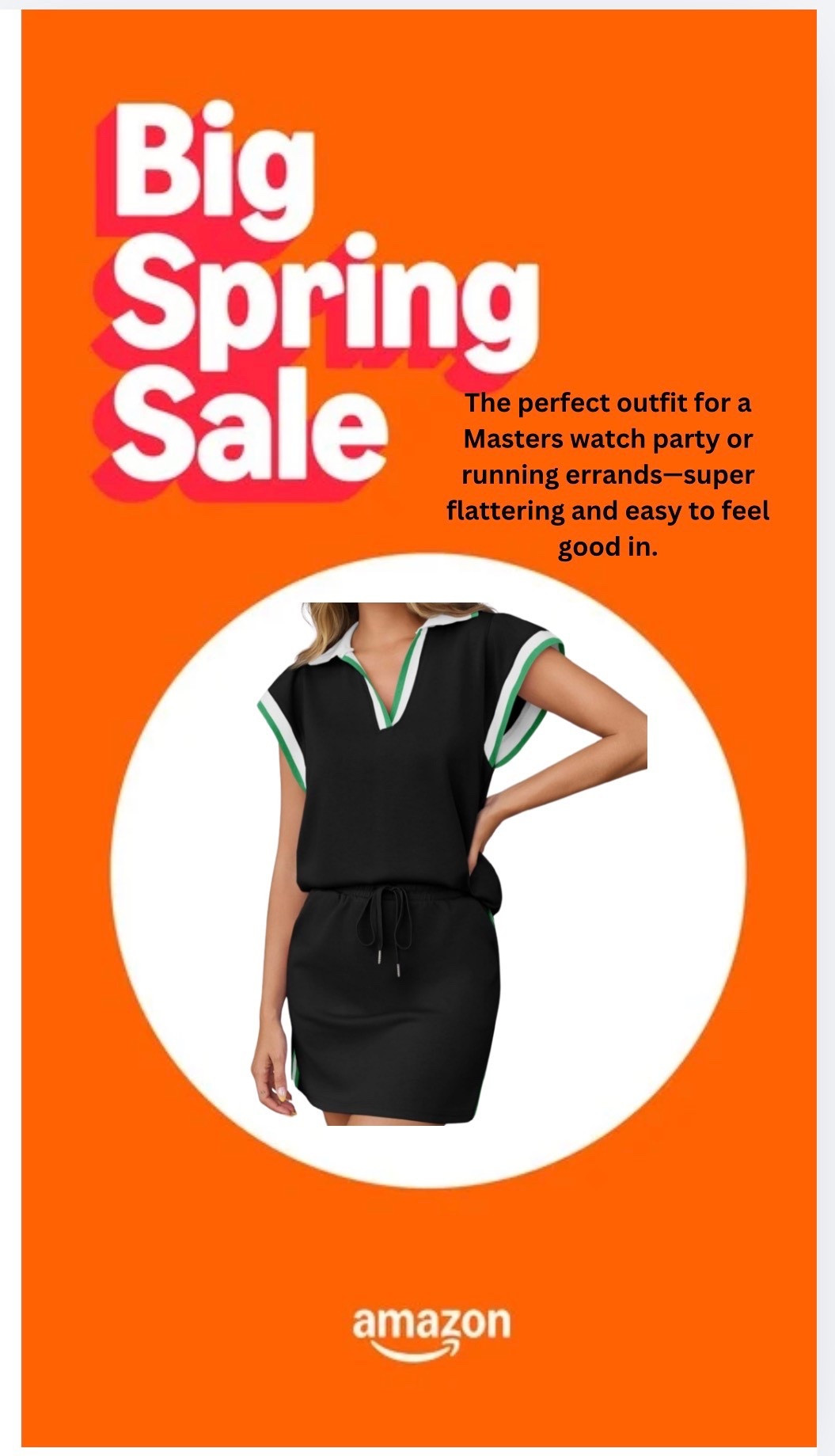 The perfect outfit for a Masters watch party or running errands—super flattering and easy to feel good in.  Up to 52% off.  Amazon big spring sale 

#LTKootd #LTKSaleAlert #LTKgrwm