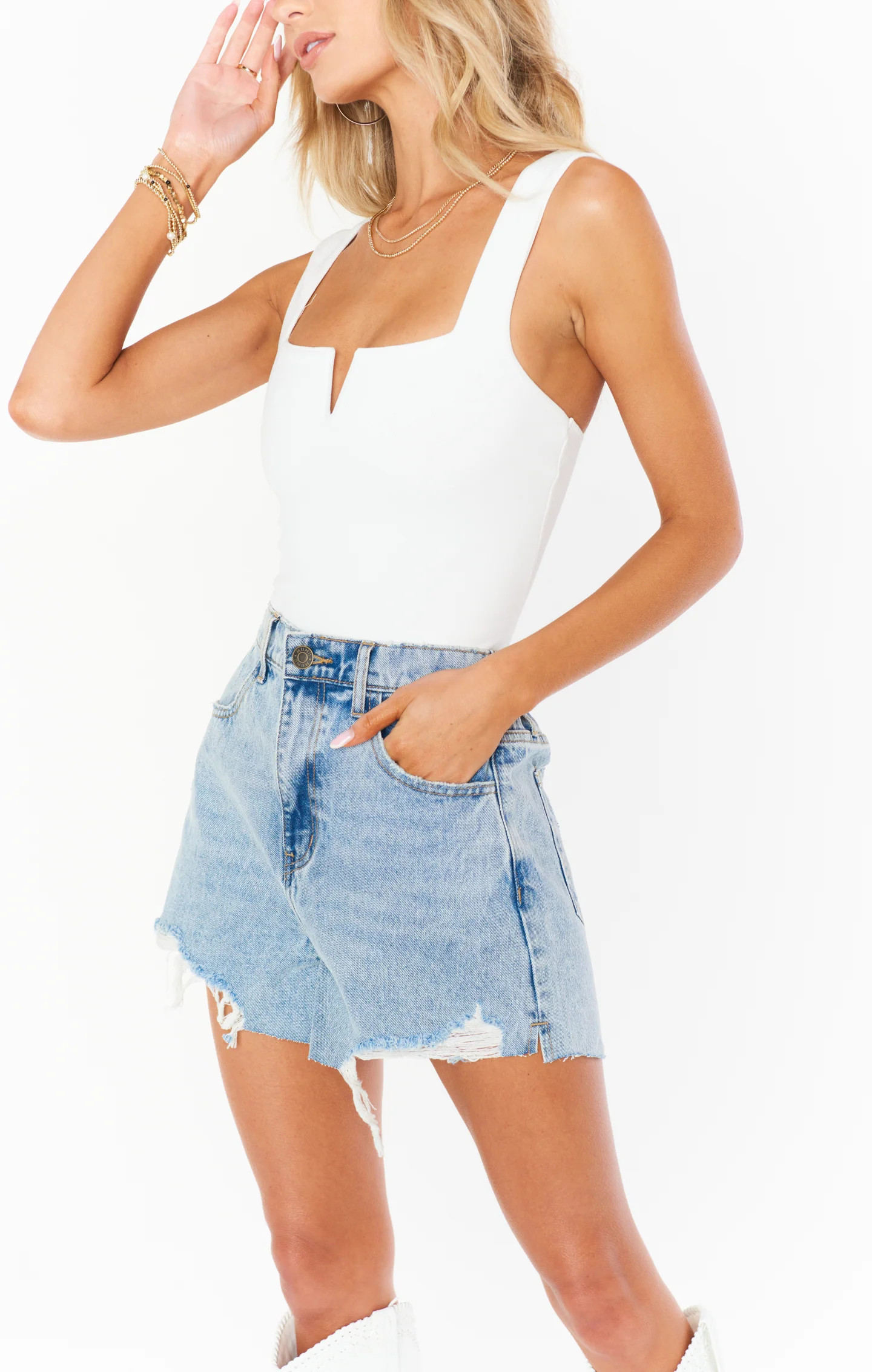 Tucson Shorts ~ Cloud Burst | Show Me Your Mumu