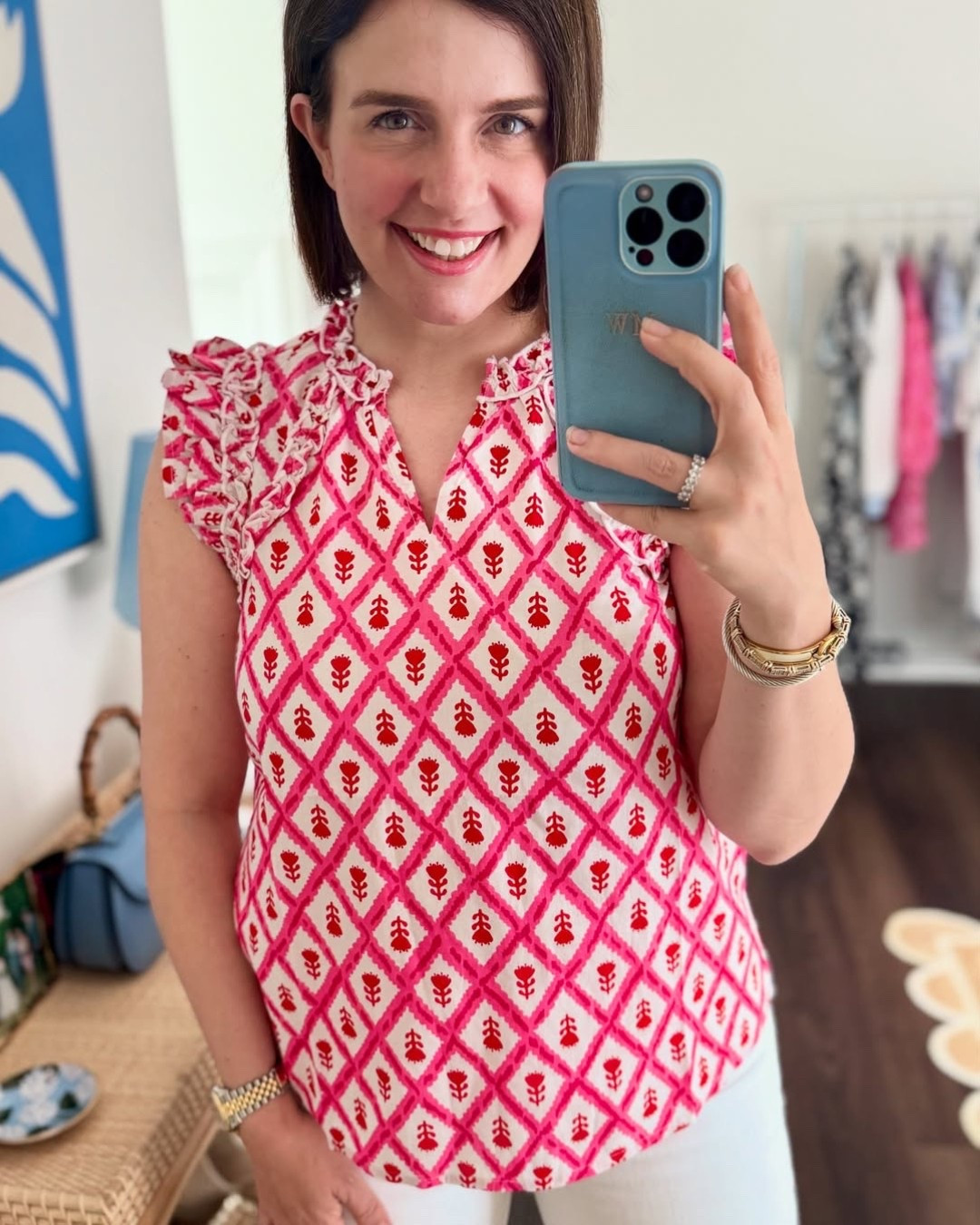 Absolutely adorable block print tank from Amazon for summer! 

#LTKFindsUnder50 #LTKStyleTip #LTKMidsize