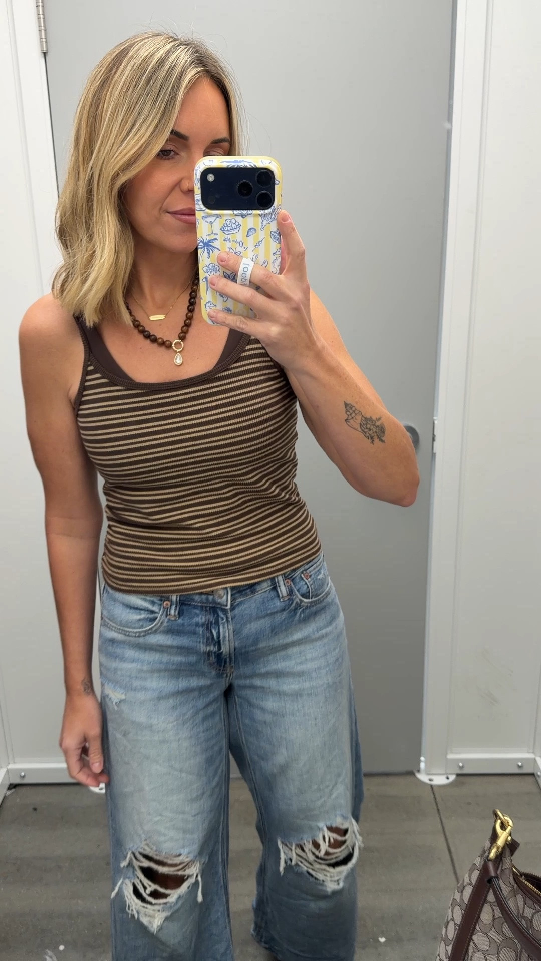 I love these baggy wide leg jeans! Ignore the wrinkles 😂 this is my normal size 4. I sometimes size down in this brand but not the “low rise style” even those they aren’t really low rise. This is a 4 regular lengthh and I’m 5’7. I do prefer the long length in AW jeans.

#LTKootd #LTKdayinmylife