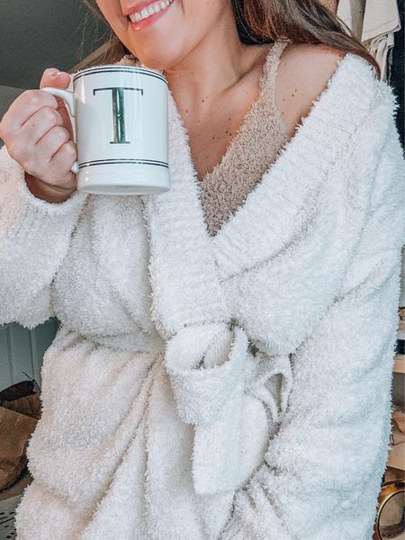 Gift idea for her cozy plush robe under $35 right now! TTS feels like a cozy blanket. 
Matching pajamas linked as well xl. 


#LTKCyberweek #LTKGiftGuide #LTKcurves