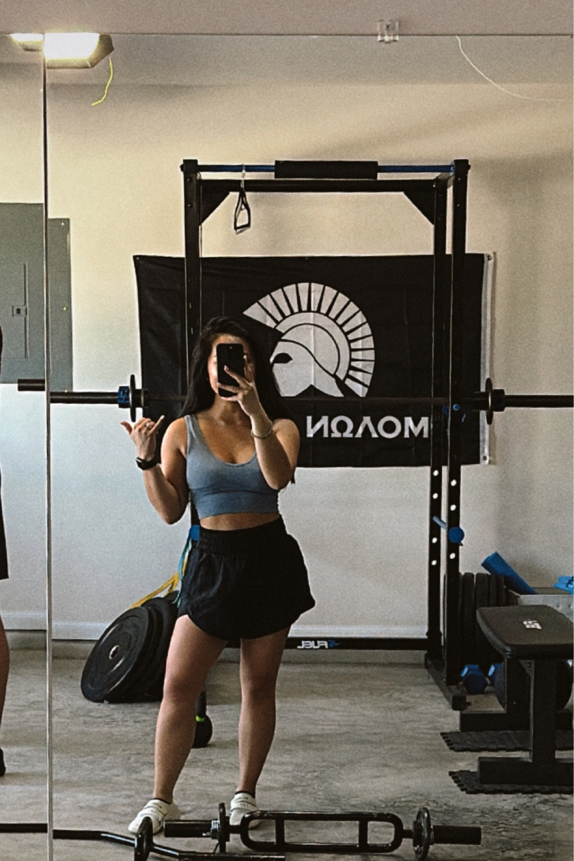 Garage gym mirrors!

#LTKfit #LTKhome