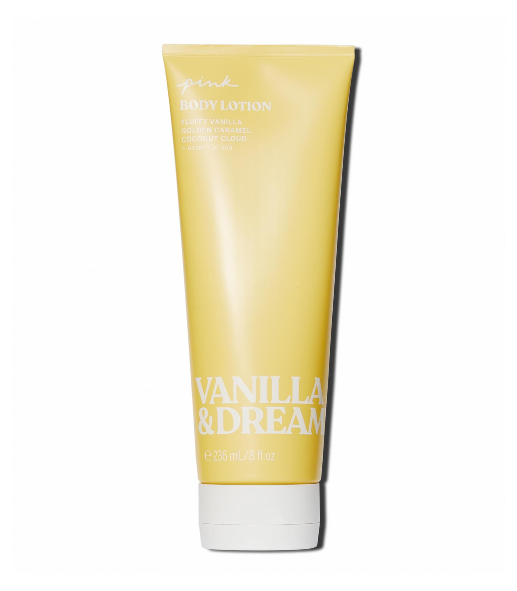 Victoria's Secret PINK Vanilla & Dreamy Fragrance Body Lotion, Notes of Coconut & Caramel (8 oz) | Amazon (US)